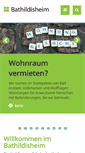 Mobile Screenshot of bathildisheim.de